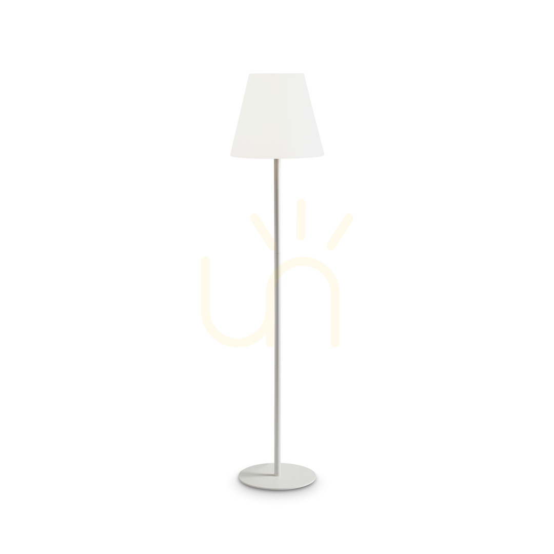 Jelölje be Kültéri állólámpa Ideallux ARCADIA 365749 antracit E27 IP44 153,6 cm Kültéri állólámpa Ideallux ARCADIA 365749 antracit E27 IP44 153,6 cm
