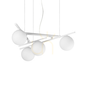 Függőlámpa Ideallux ATLAS fehér 4xG9 Ø62 cm 352046 0 Függőlámpa Ideallux ATLAS fehér 4xG9 Ø62 cm 352046 small 0