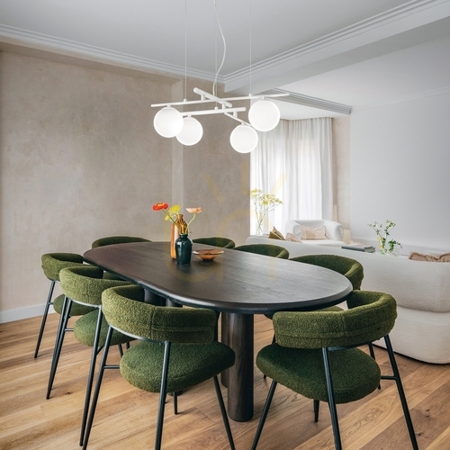 Jelölje be Függőlámpa Ideallux ATLAS fekete 4xG9 Ø62 cm 365091