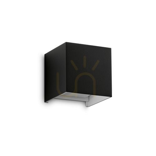 Jelölje be Kültéri fali lámpa Ideallux ATOM 366845 antracit LED 12W 4000K IP54 Ø10 cm