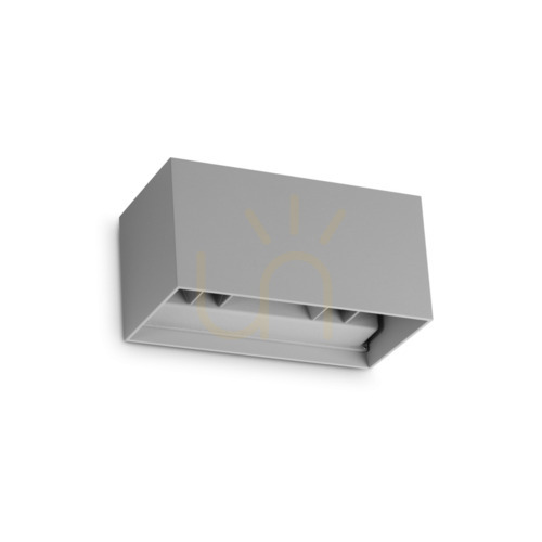 Jelölje be Kültéri fali lámpa Ideallux ATOM 366883 antracit LED 3000K IP54 Ø20 cm