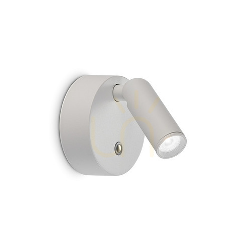 Jelölje be Fali lámpa Ideallux BEAN 350233 fehér LED 3W Ø8 cm