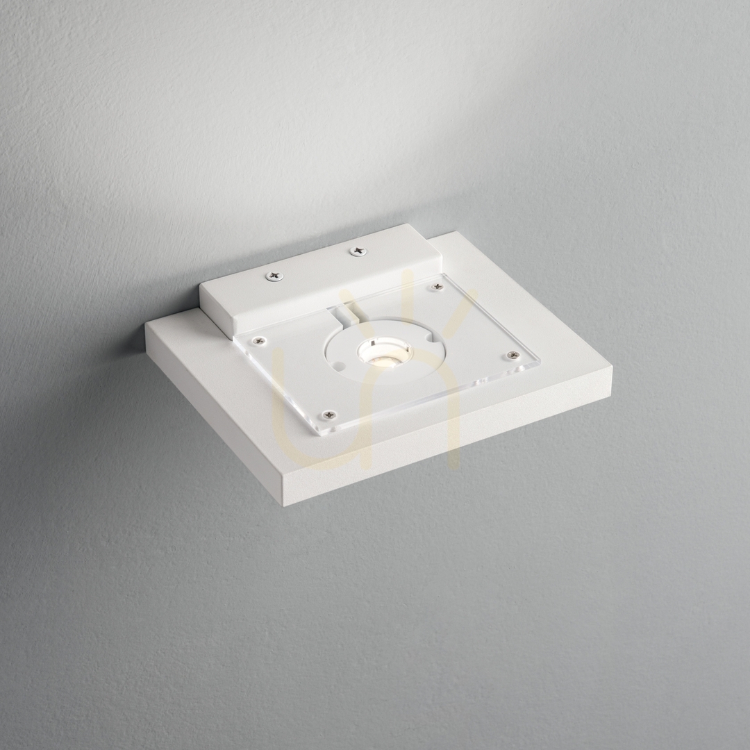 Előnézet Fali lámpa Ideallux BLOCK 350554 fehér LED 10W Ø15 cm Fali lámpa Ideallux BLOCK 350554 fehér LED 10W Ø15 cm