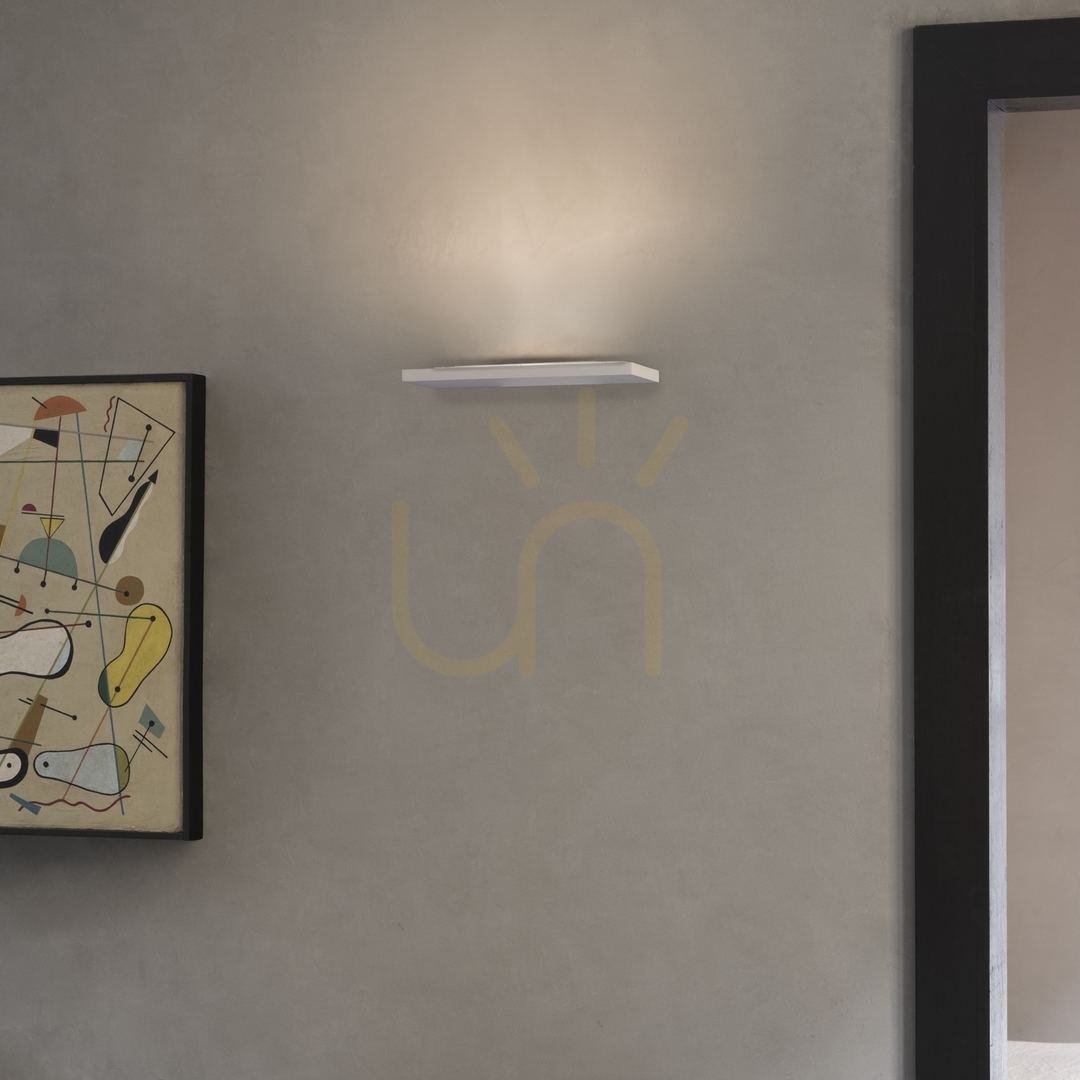 Kilátás Fali lámpa Ideallux BLOCK 350523 fehér LED 20W 23 cm Fali lámpa Ideallux BLOCK 350523 fehér LED 20W 23 cm