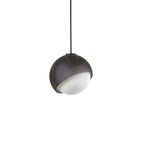 Jelölje be Függőlámpa Ideallux BLOOM fekete üveg 22 cm E27 366678