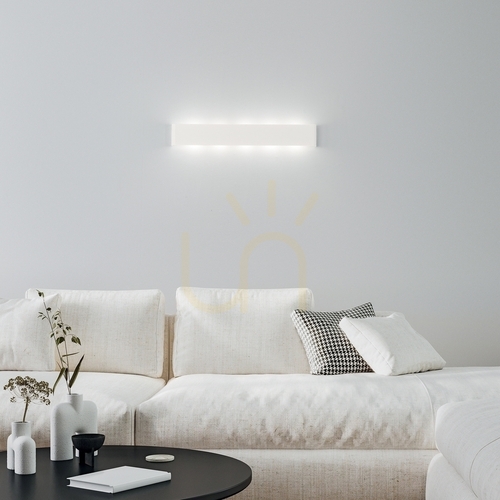 Jelölje be Fali lámpa Ideallux Delta 366739 fehér alumínium 30 cm 3xG9