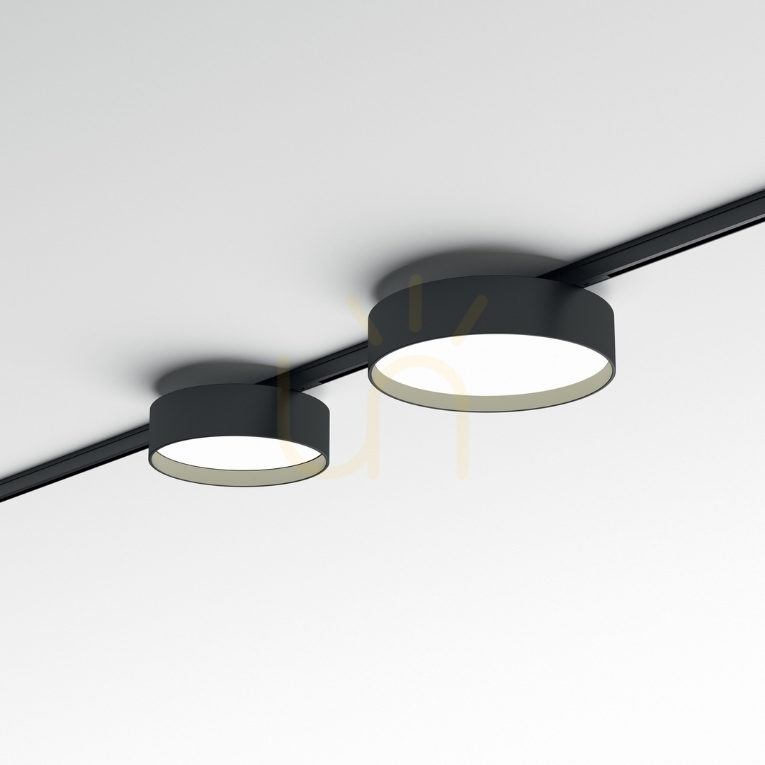 Kilátás Sínes spot lámpa Ideallux DEVA 370019 fekete 10W 4000K Ø11,3 cm Sínes spot lámpa Ideallux DEVA 370019 fekete 10W 4000K Ø11,3 cm