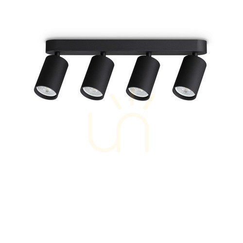 Jelölje be Plafonlámpa Ideallux DYNAMITE 371344 fekete 4xGU10 38,5 cm