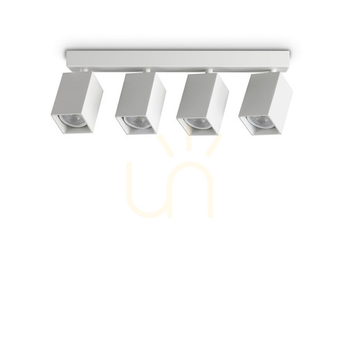 Jelölje be Plafonlámpa Ideallux DYNAMITE 367422 fehér 4xGU10 Ø38,5 cm