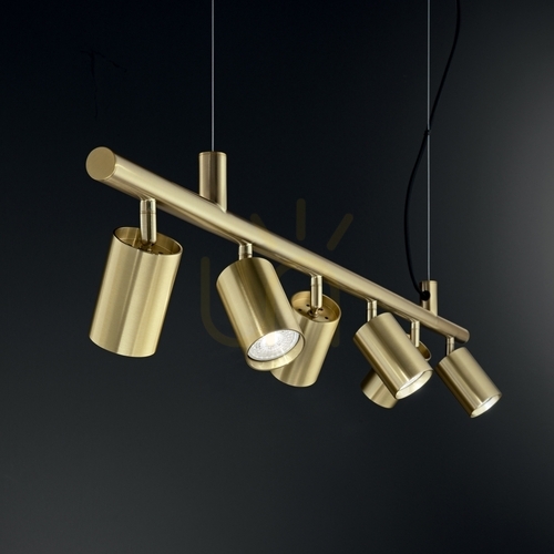 Jelölje be Függőlámpa Ideallux Dynamite fehér 6xGU10 Ø115,5 cm 367460