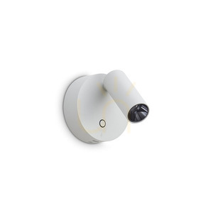 Fali lámpa Ideallux ELF 347479 fehér LED 3W alumínium 8,5 cm small 0