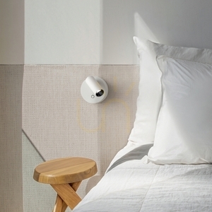 Fali lámpa Ideallux ELF 347462 fekete LED 3W Ø8,5 cm 1 Fali lámpa Ideallux ELF 347462 fekete LED 3W Ø8,5 cm small 1