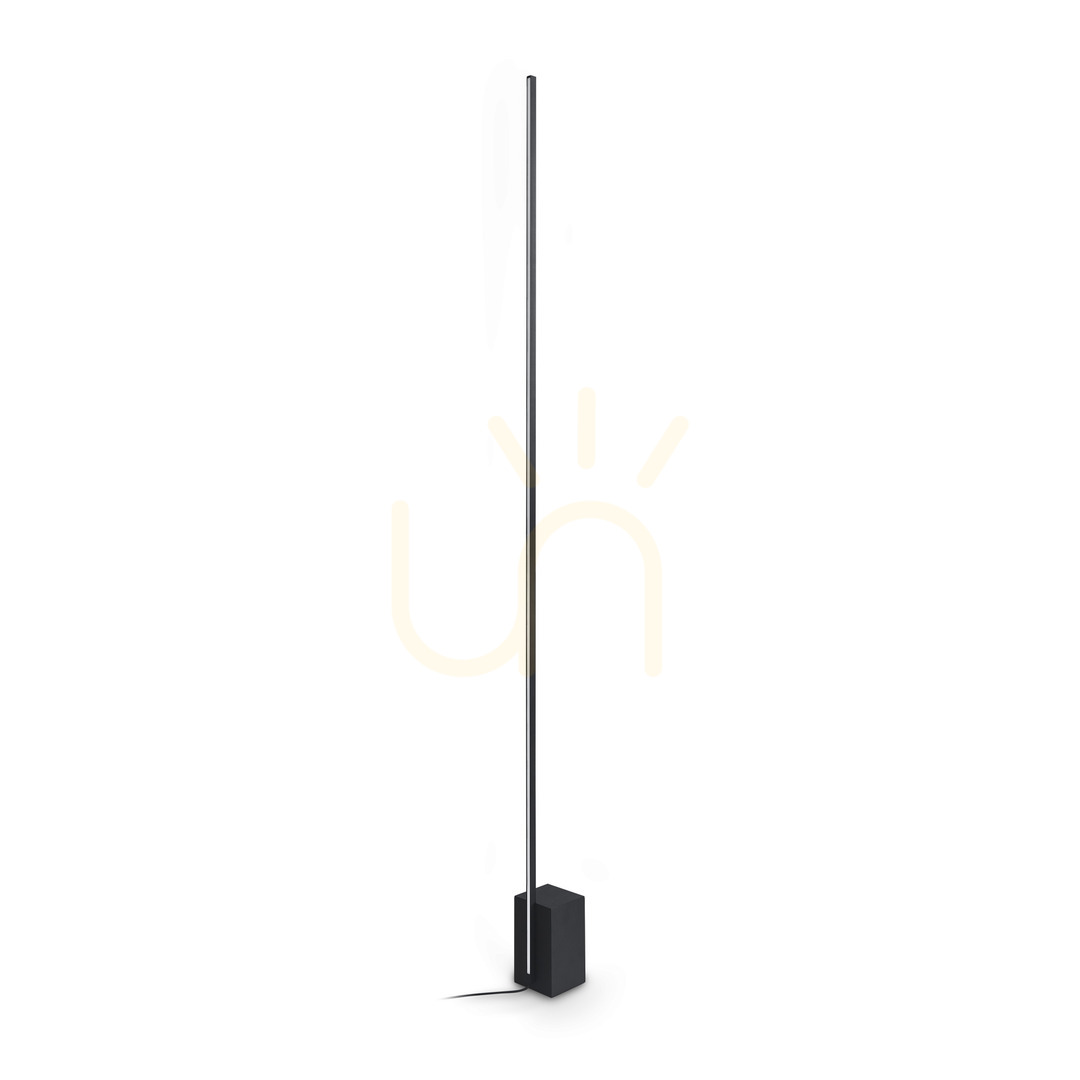Jelölje be Állólámpa Ideallux ESSENCE fekete LED 24W 3000K 160,5 cm 371771 Állólámpa Ideallux ESSENCE fekete LED 24W 3000K 160,5 cm 371771