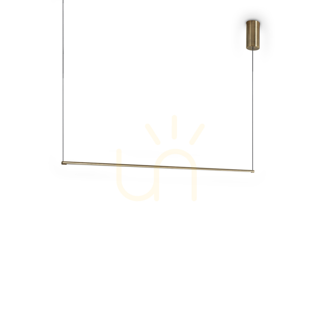 Jelölje be Függőlámpa Ideallux ESSENCE LED 19W sárgaréz 115 cm 3000K 371795 Függőlámpa Ideallux ESSENCE LED 19W sárgaréz 115 cm 3000K 371795