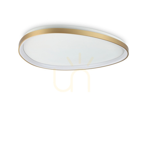 Jelölje be Plafond Ideallux GEMINI 372112 sárgaréz LED 42W 4000K Ø81 cm