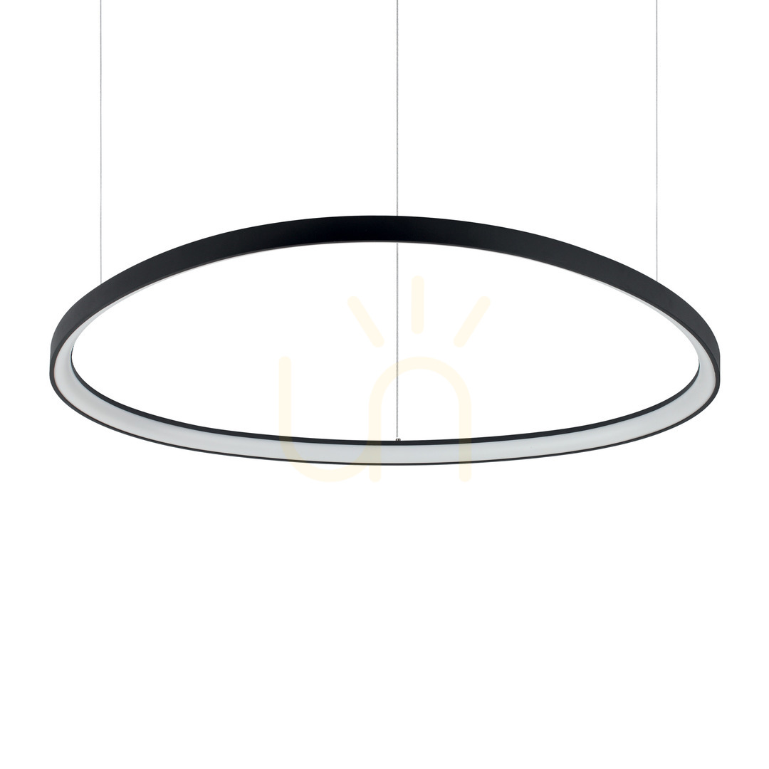 Jelölje be Függőlámpa Ideallux GEMINI fekete LED 105 cm 4000K 372228 Függőlámpa Ideallux GEMINI fekete LED 105 cm 4000K 372228