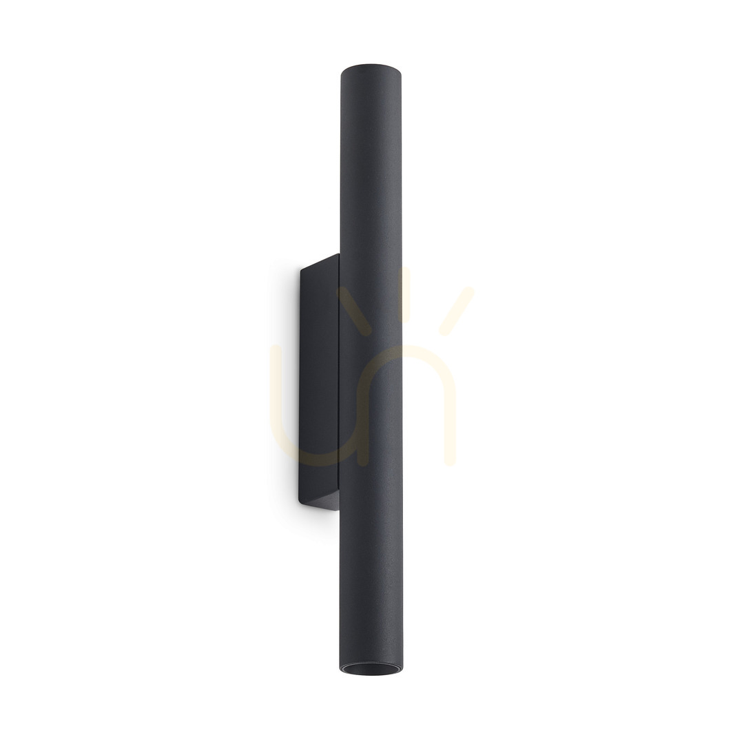 Jelölje be Fali lámpa Ideallux LOOK 370651 fekete LED 9W 3000K 30 cm Fali lámpa Ideallux LOOK 370651 fekete LED 9W 3000K 30 cm
