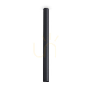 Plafonlámpa Ideallux LOOK fekete 5W LED 3000K 40 cm 370897 small 0