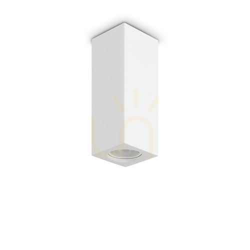 Jelölje be Plafon lámpa Ideallux LOOK gipsz alumínium GU10 1x28W 7x20 cm 355764