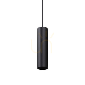 Függőlámpa Ideallux LOOK fekete GU10 1x28W Ø6 cm 352237 small 0