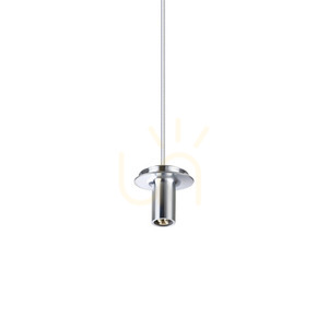 Függőlámpa Ideallux MAPA ezüst alumínium üveg Ø5 cm G9 368245 small 0