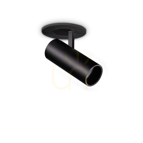 Jelölje be Süllyesztett lámpatest Ideallux NOVA 364360 fekete 6W 3000K Ø6,8 cm