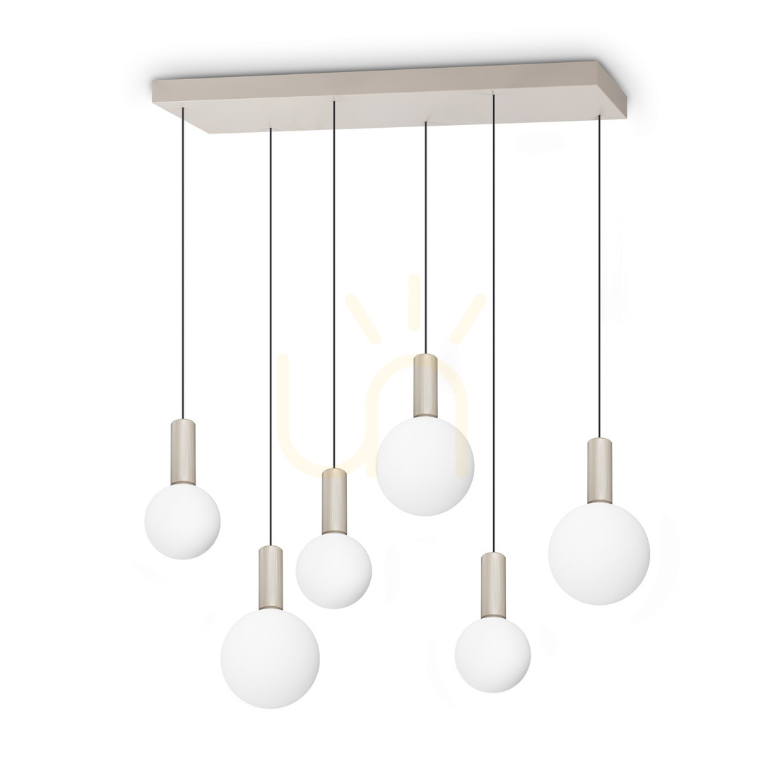 Jelölje be Függőlámpa Ideallux ODEON LED 39W fehér 88 cm 349220 Függőlámpa Ideallux ODEON LED 39W fehér 88 cm 349220