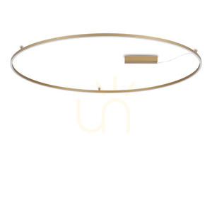 Plafon lámpa Ideallux ORACLE SLIM 370330 sárgaréz 150 cm 3000K small 0