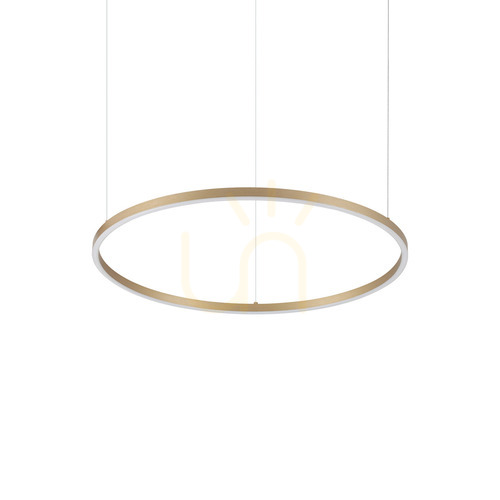Jelölje be Függőlámpa Ideallux Oracle Slim 370446 fekete-sárgaréz LED 37W 70 cm 3000K