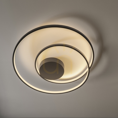 Jelölje be Plafon Ideallux OZ 365022 sárgaréz LED 3000K Ø100 cm