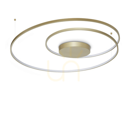 Jelölje be Plafon Ideallux OZ 365022 sárgaréz LED 3000K Ø100 cm
