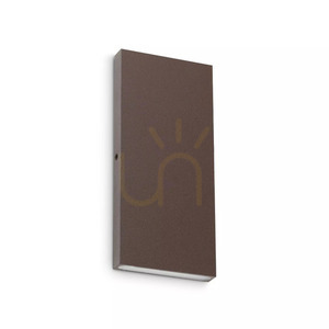 Kültéri fali lámpa Ideallux POST-IT 369273 ezüst LED 6W IP65 ⌀8 cm small 1