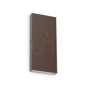 Kültéri fali lámpa Ideallux POST-IT 369396 barna LED 6W IP65 2 irányú small 0