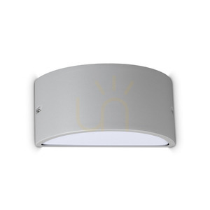 Kültéri fali lámpa Ideallux REX szürke E27 IP44 25 cm 370965 0 Kültéri fali lámpa Ideallux REX szürke E27 IP44 25 cm 370965 small 0