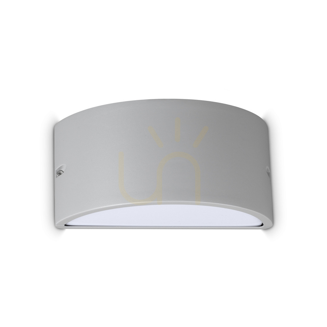 Jelölje be Kültéri fali lámpa Ideallux REX szürke E27 IP44 25 cm 370965 Kültéri fali lámpa Ideallux REX szürke E27 IP44 25 cm 370965