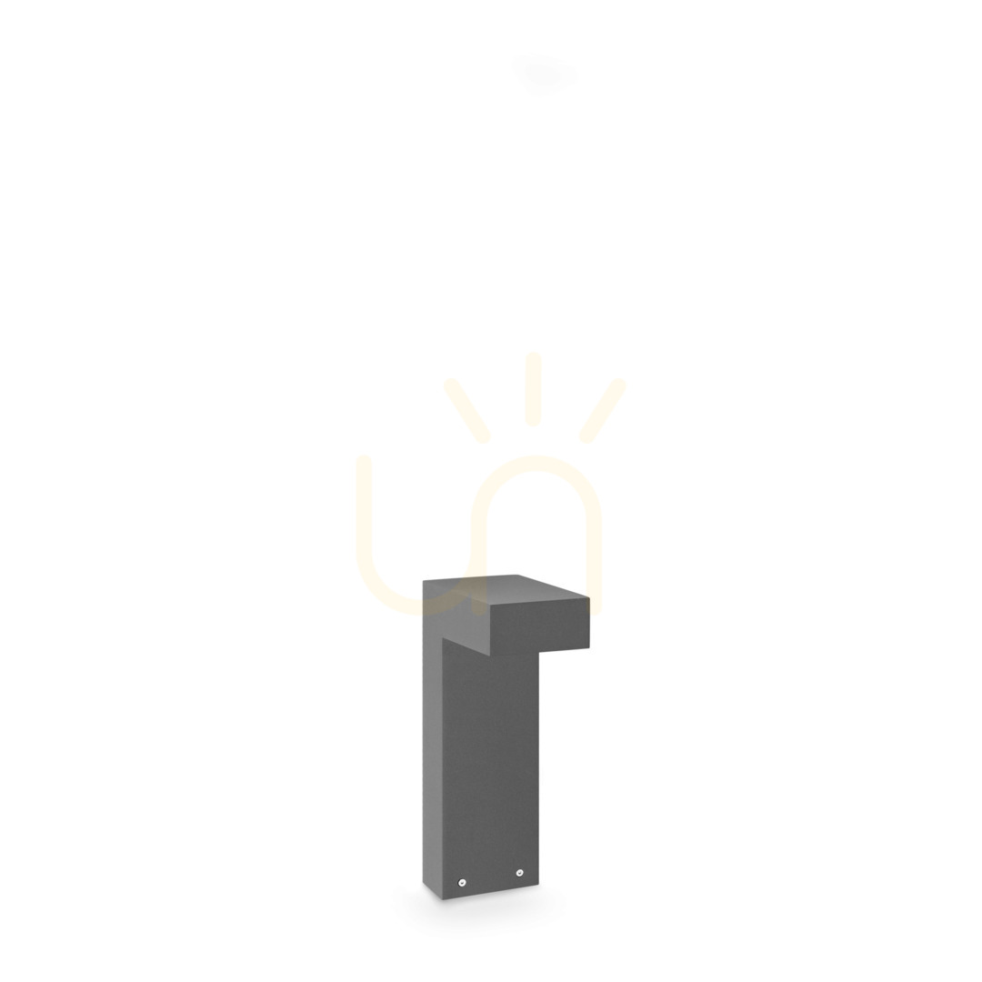 Jelölje be Kültéri állólámpa Ideallux SIRIO 369860 antracit IP65 GX53 30 cm Kültéri állólámpa Ideallux SIRIO 369860 antracit IP65 GX53 30 cm