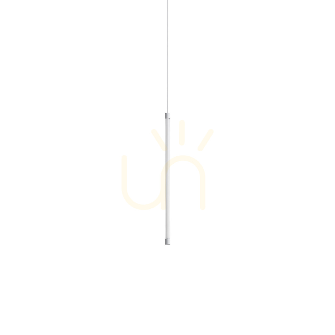 Jelölje be Függőlámpa Ideallux TUBIX 352664 fehér LED 8W üveg fém Ø7 cm Függőlámpa Ideallux TUBIX 352664 fehér LED 8W üveg fém Ø7 cm