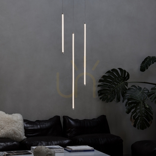 Jelölje be Függőlámpa Ideallux TUBIX fehér LED 11W üveg-fém Ø7 cm 352671
