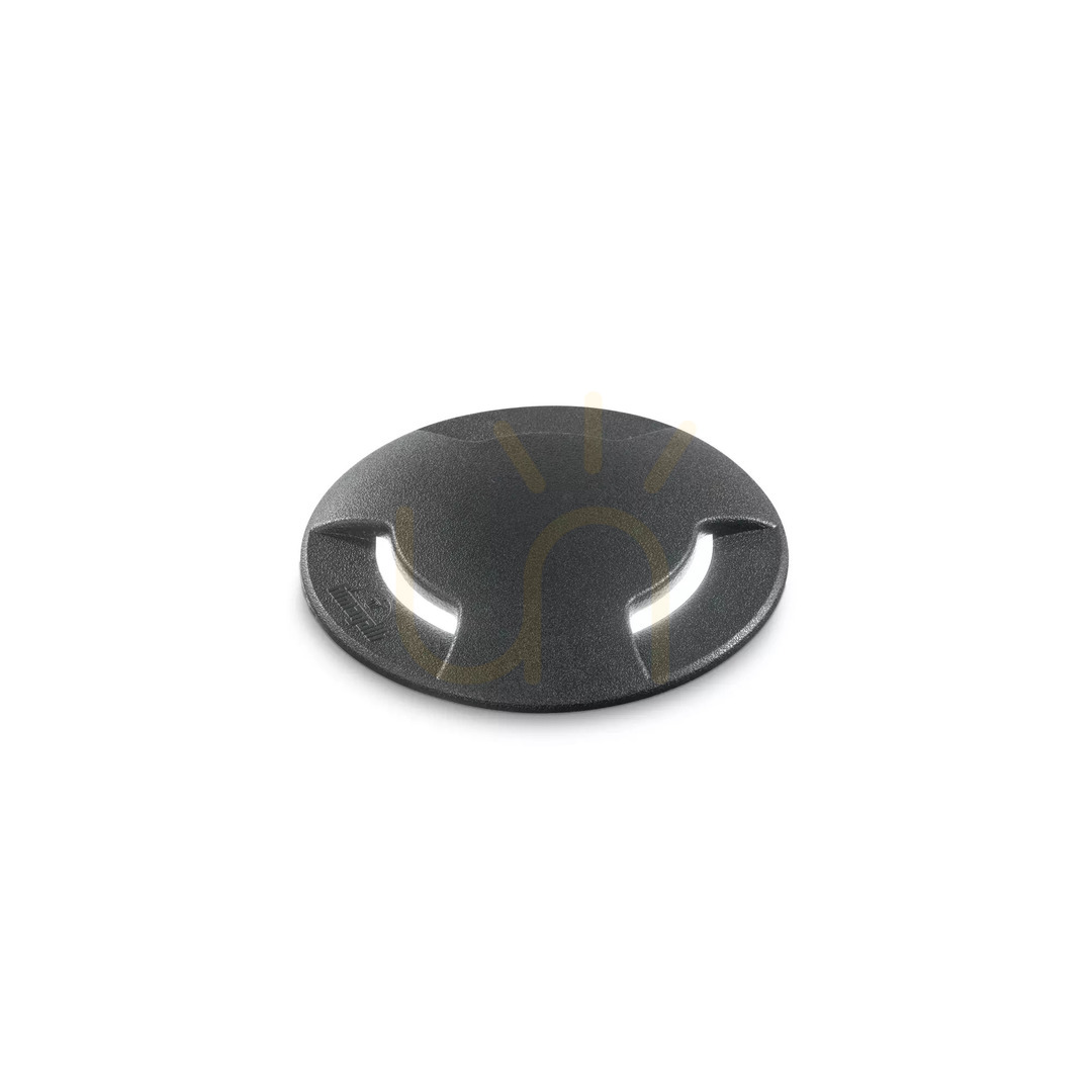 Kilátás Kültéri állólámpa Ideallux WAY fekete IP67 GX53 12 cm 351582 Kültéri állólámpa Ideallux WAY fekete IP67 GX53 12 cm 351582