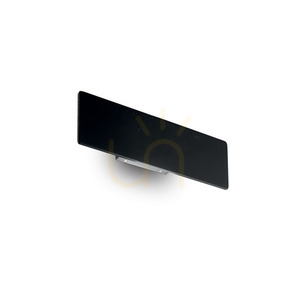 Fali lámpa Ideallux Zig Zag 369433 fekete LED 12,5W 4000K Ø29 cm small 0