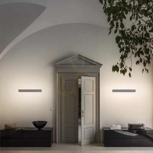 Jelölje be Fali lámpa Ideallux Zig Zag fekete LED 23W 3000K 54 cm 369495