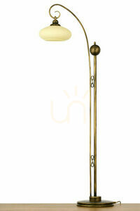 JUPITER BOLERO 395 E27 állólámpa, fekete, arany patinával small 0