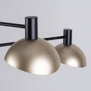 Függőlámpa Sigma Artis 3 fekete/arany E14 75 cm SKU 40567 small 2