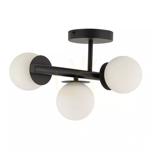 Jelölje be Plafond Sigma Avola 3xG9 fekete-fehér, 30 cm, SKU 40790