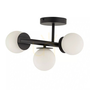 Plafond Sigma Avola 3xG9 fekete-fehér, 30 cm, SKU 40790 small 0
