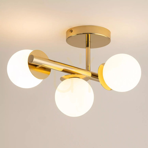 Jelölje be Plafond Sigma Avola 3 arany/fehér G9 30 cm SKU 40798