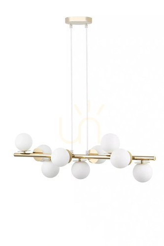 Jelölje be Függőlámpa Sigma AVOLA arany/fehér 9 égős 91 cm 40797