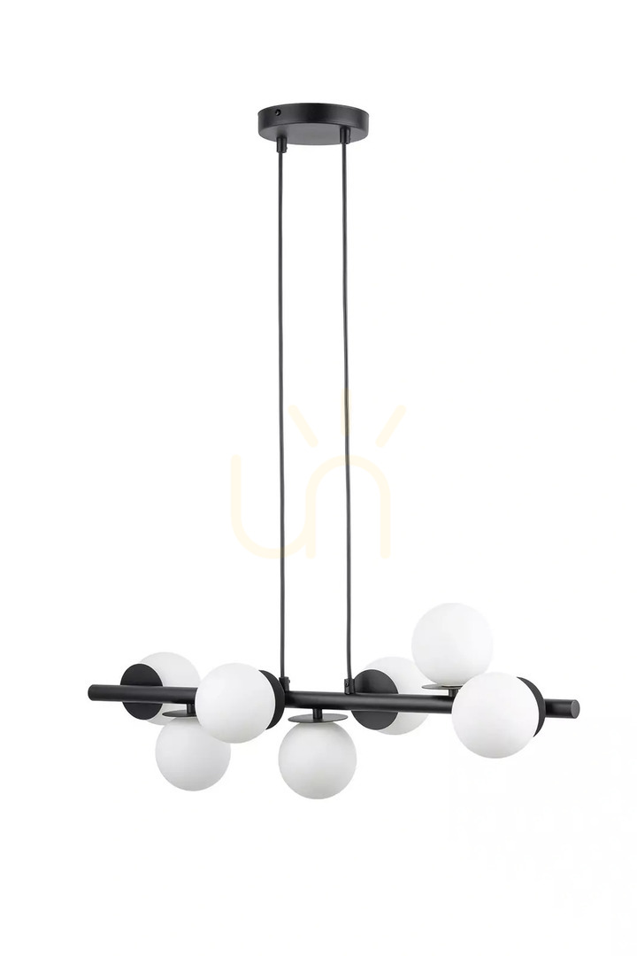 Jelölje be Függőlámpa Sigma Avola 7 gömb fekete-fehér G9 74 cm 40788 Függőlámpa Sigma Avola 7 gömb fekete-fehér G9 74 cm 40788