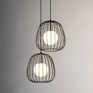 Függőlámpa Sigma BELL 2 fekete üveg-acél G9 SKU 40724 small 1