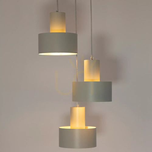 Jelölje be Függőlámpa Sigma RIF 3 lámpás szürke bézs E27 33 cm 41168
